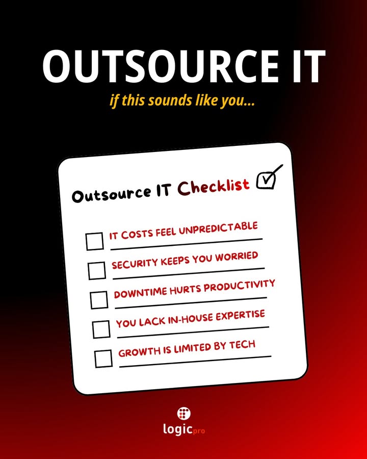 Facebook post from ITLogic Pro Services Ltd