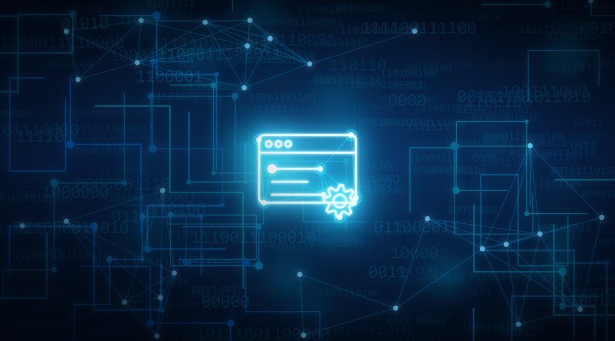 Software management illustration